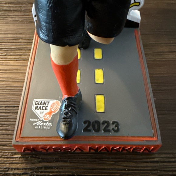 San Francisco Giants MLB Baseball 2023 Giants Race Alyssa Nakken Bobblehead - Picture 12 of 16